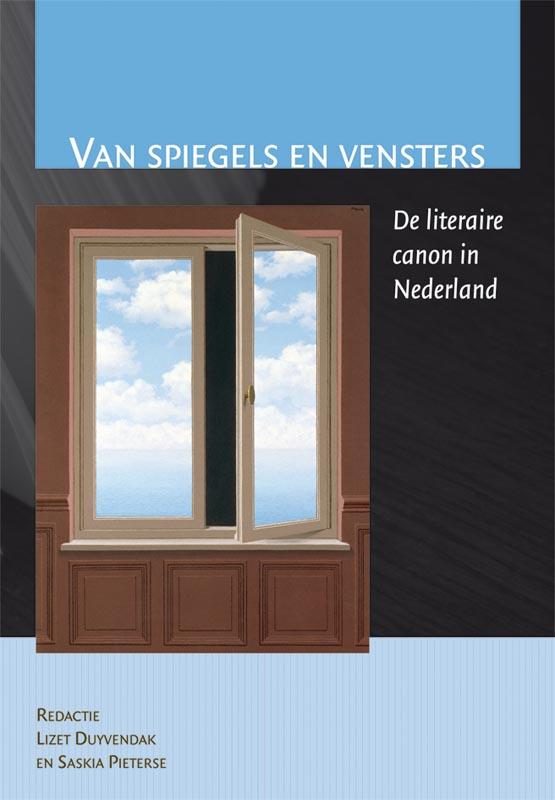 Achterkant van De literaire canon in Nederland