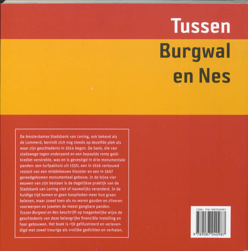 Achterkant van Tussen Burgwal en Nes