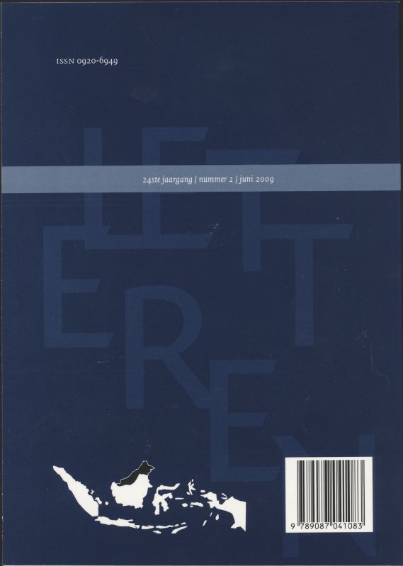Achterkant van 24 (2009) 2 Van inlander tot Indonesiër