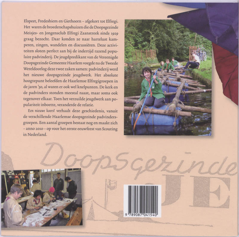 Achterkant van Een nieuwe koers!