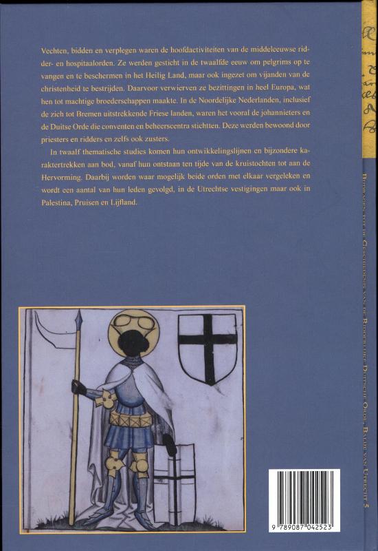Achterkant van Vechten, bidden en verplegen