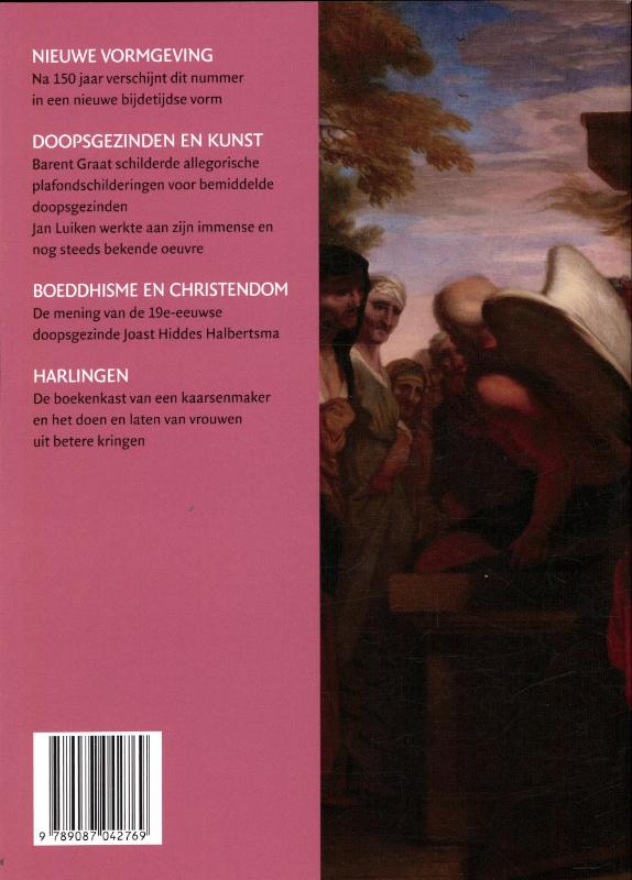 Achterkant van Doopsgezinde bijdragen
