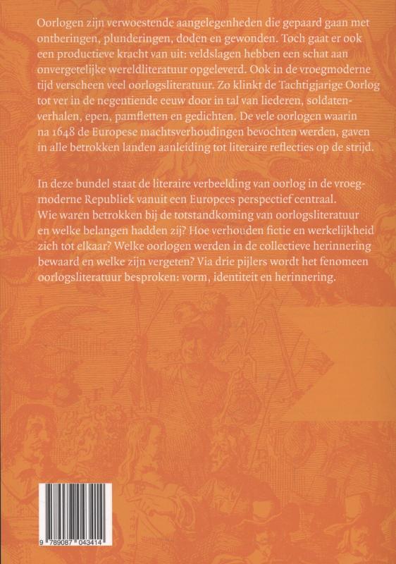 Achterkant van Oorlogsliteratuur in de vroegmoderne tijd