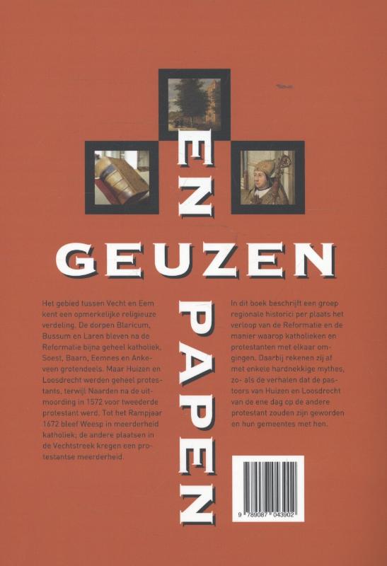 Achterkant van Geuzen en papen