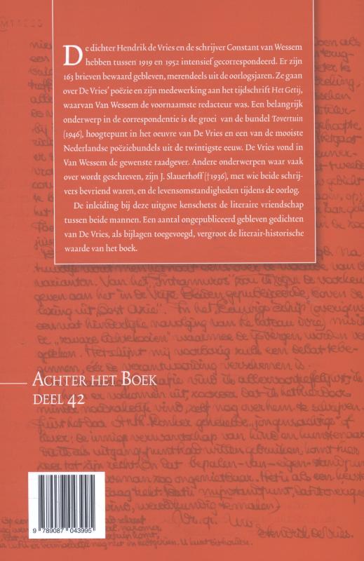 Achterkant van Brieven 1919-1952
