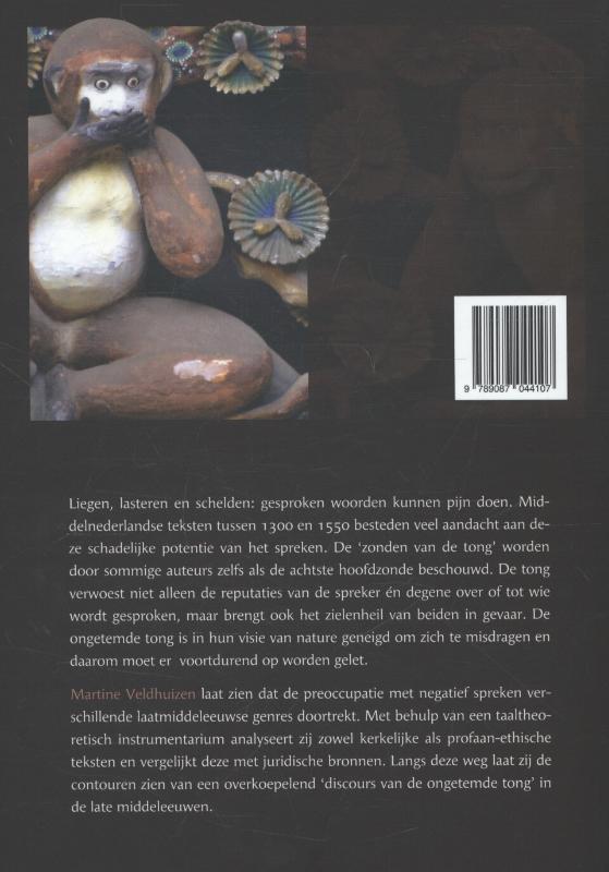 Achterkant van De ongetemde tong