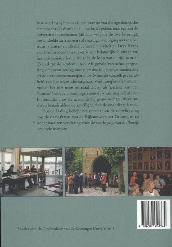 Achterkant van De krans