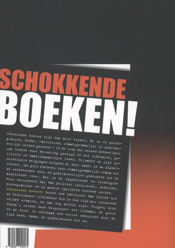 Achterkant van Schokkende boeken!