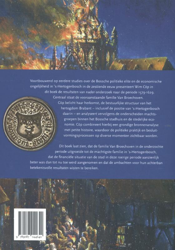 Achterkant van Het spel van de macht