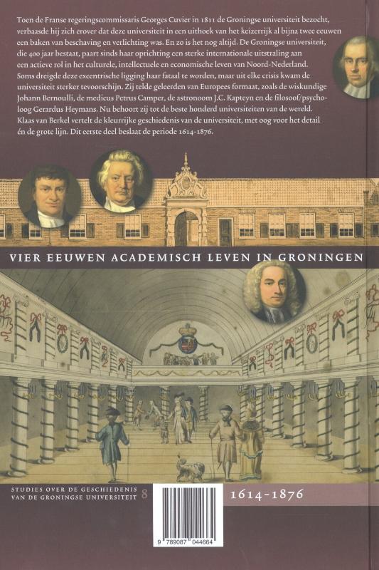 Achterkant van 1 De oude universiteit, 1614-1876