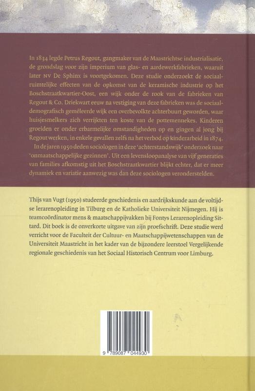 Achterkant van Een arbeidersbuurt onder de rook van `De Sphinx'