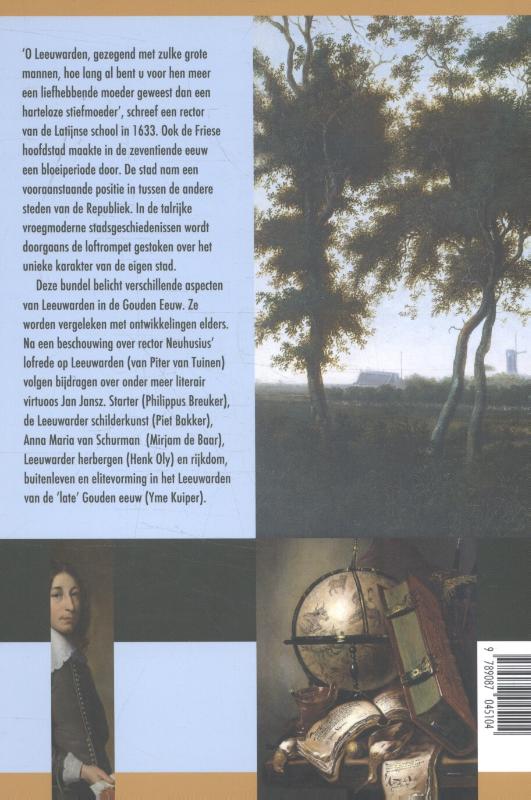 Achterkant van Cultuur in Leeuwarden in de Gouden Eeuw