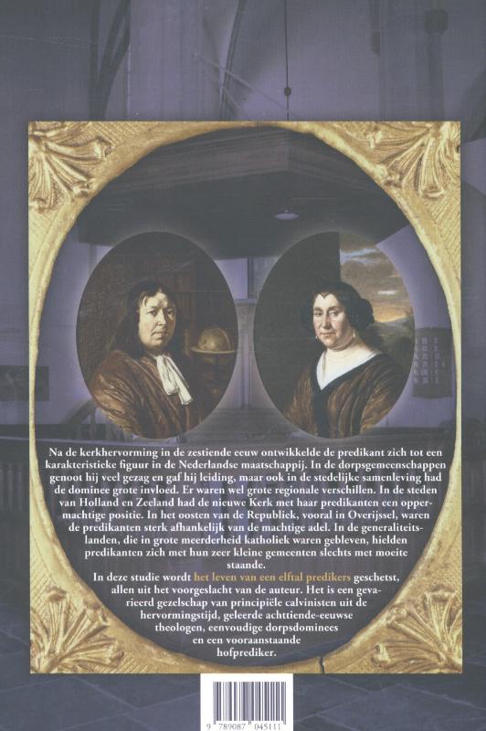 Achterkant van Hij preekte, hij leerde altoos...