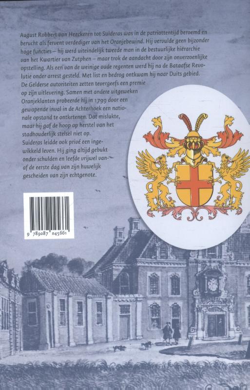 Achterkant van Oranjeman Suideras (1743-1811)