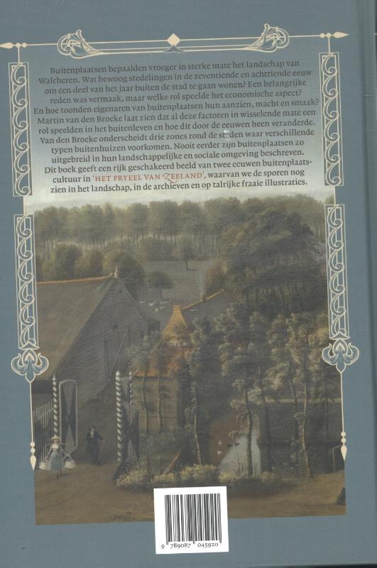 Achterkant van Het pryeel van Zeeland