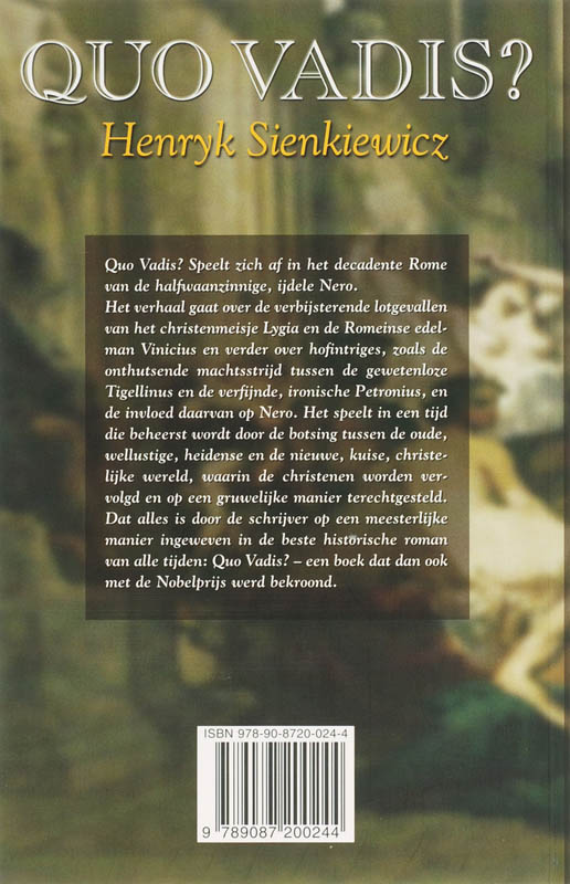 Achterkant van Qua Vadis