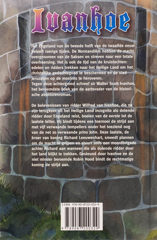 Achterkant van Ivanhoe