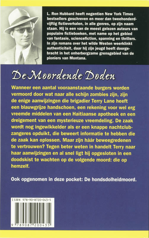 Achterkant van De Moordende doden en De hondsdolheidmoord