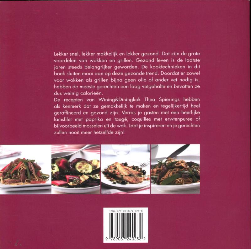 Achterkant van Wokken & Grillen