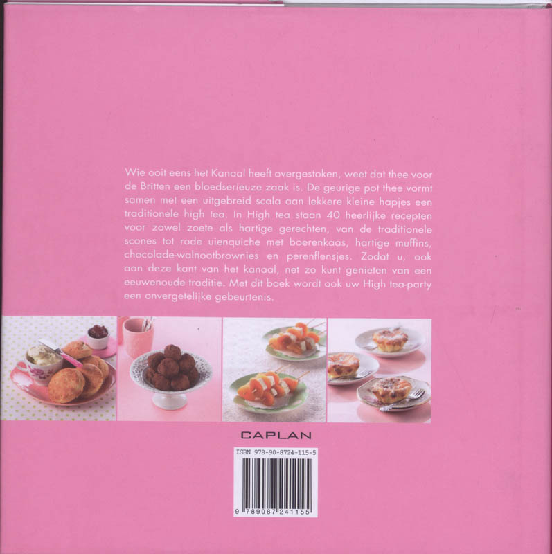 Achterkant van High Tea
