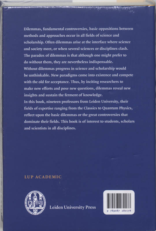 Achterkant van Knowledge in Ferment