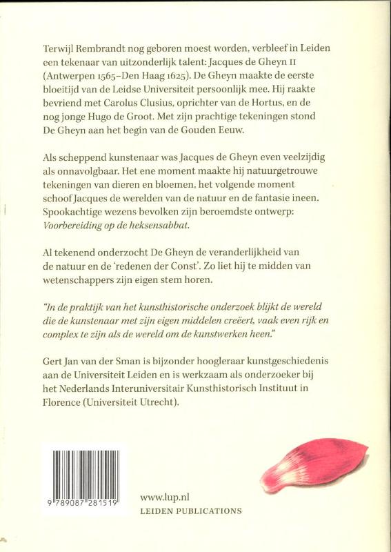 Achterkant van Gedachten op papier