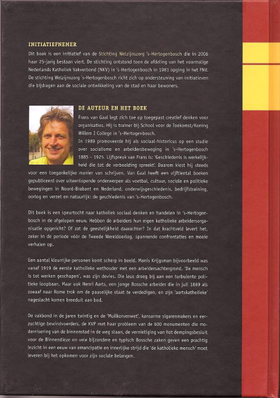 Achterkant van De Mensch is tot werken geschapen