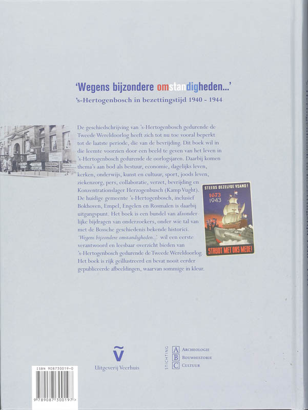Achterkant van Wegens bijzondere omstandigheden...