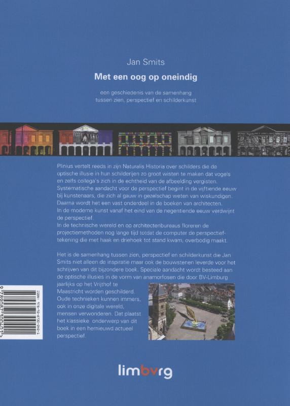 Achterkant van Met een oog op oneindig