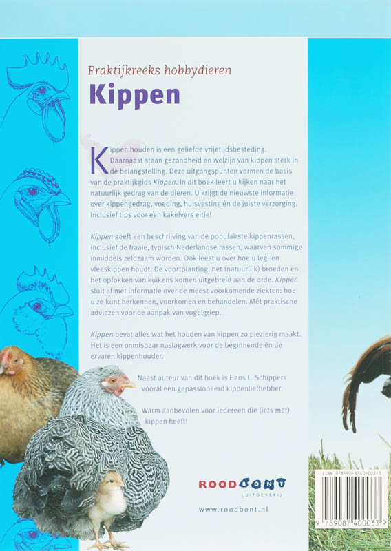 Achterkant van Kippen