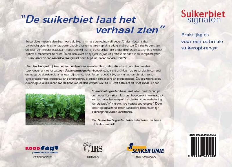 Achterkant van Suikerbietsignalen