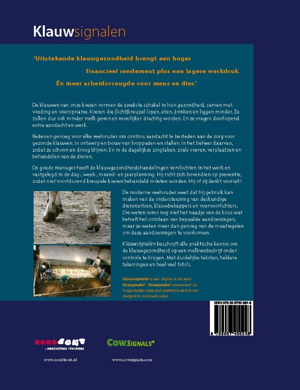 Achterkant van Klauwsignalen