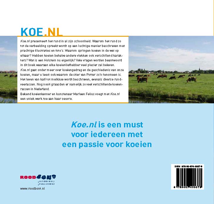 Achterkant van Koe.nl