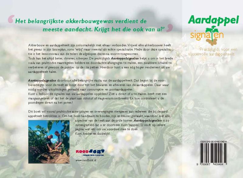 Achterkant van Aardappelsignalen
