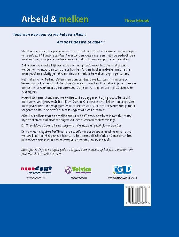 Achterkant van Theorieboek