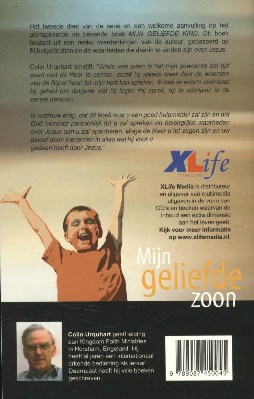 Achterkant van Mijn geliefde zoon