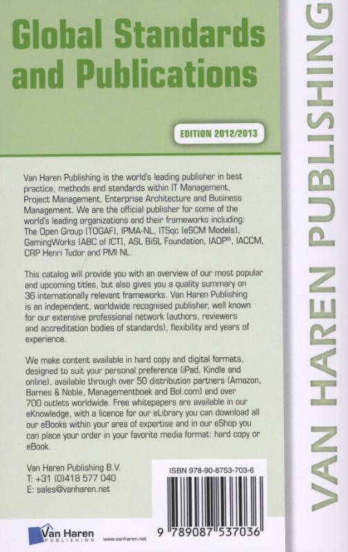 Achterkant van 2012 / 2013
