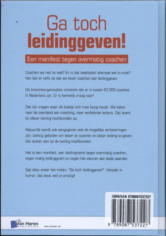 Achterkant van Ga toch leidinggeven!