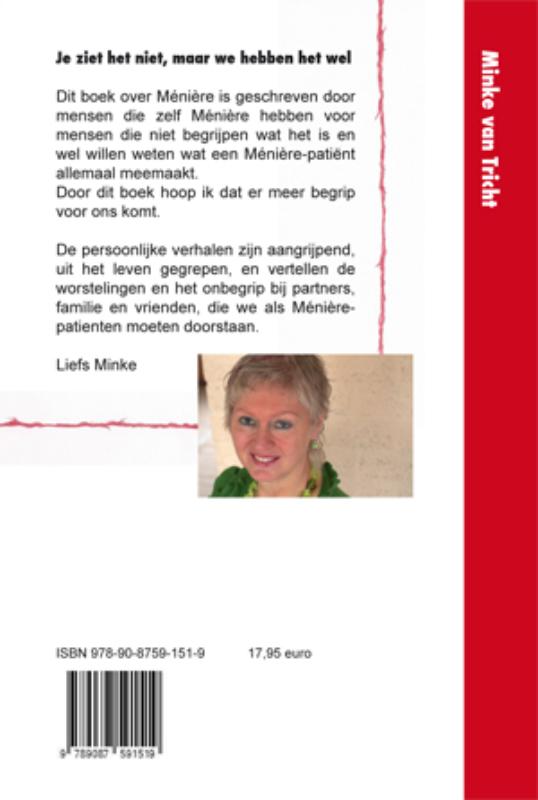 Achterkant van Je ziet het niet, maar we hebben het wel