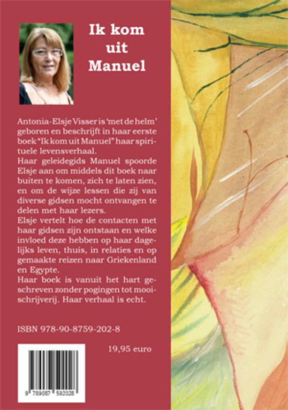 Achterkant van Ik kom uit Manuel