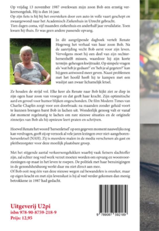 Achterkant van Leven met hersenletsel na een ongeluk