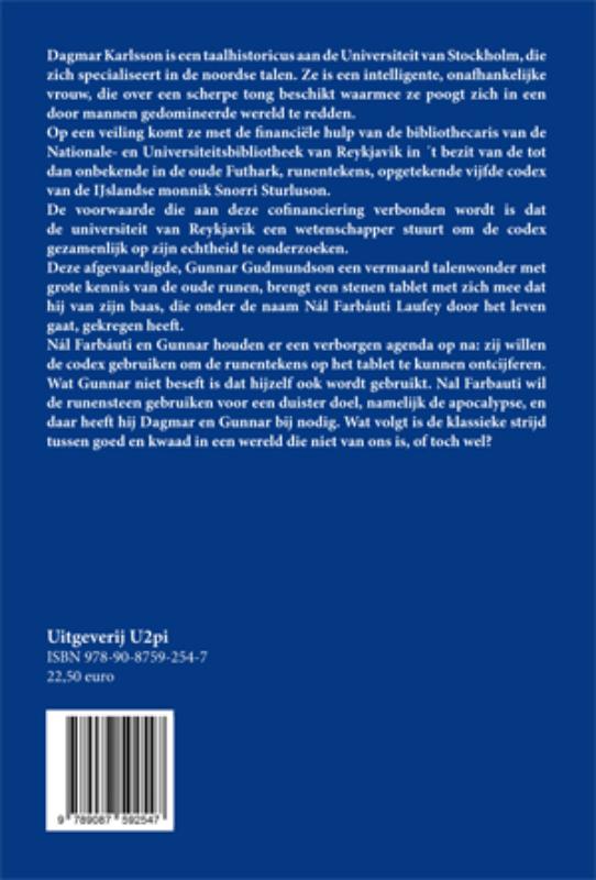 Achterkant van De stuurman van het lot