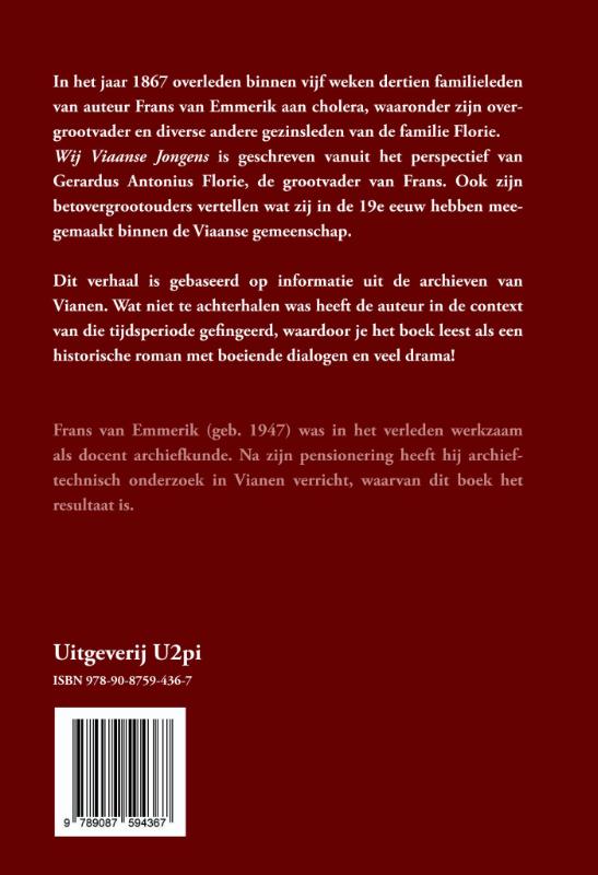 Achterkant van Wij Viaanse jongens