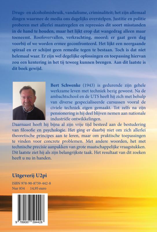 Achterkant van Een toekomst voor de planeet Aarde
