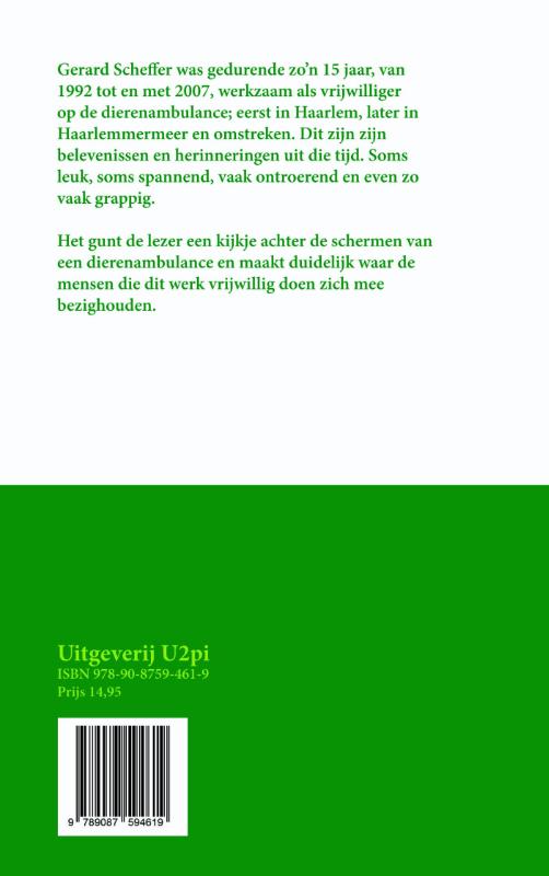 Achterkant van Alle dieren, groot en klein