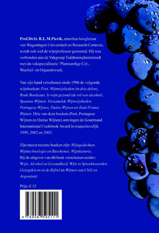 Achterkant van Zuid-Afrikaanse wijnen
