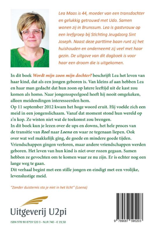 Achterkant van Wordt mijn zoon mijn dochter?