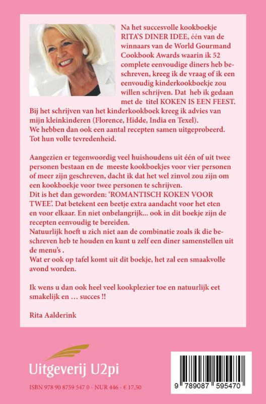 Achterkant van Romantisch koken voor twee