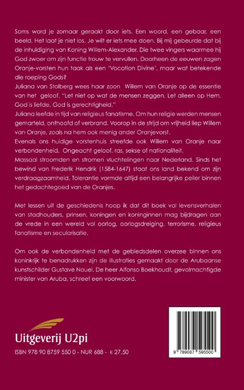 Achterkant van Het geloof van Oranje
