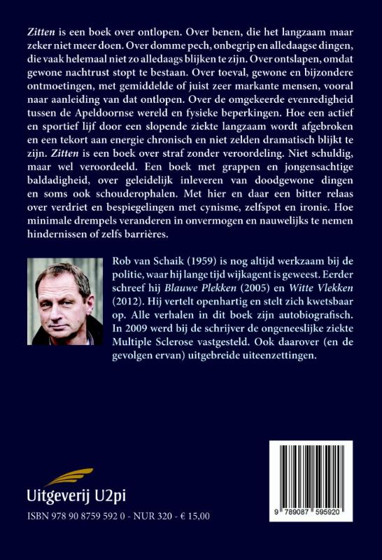 Achterkant van Zitten